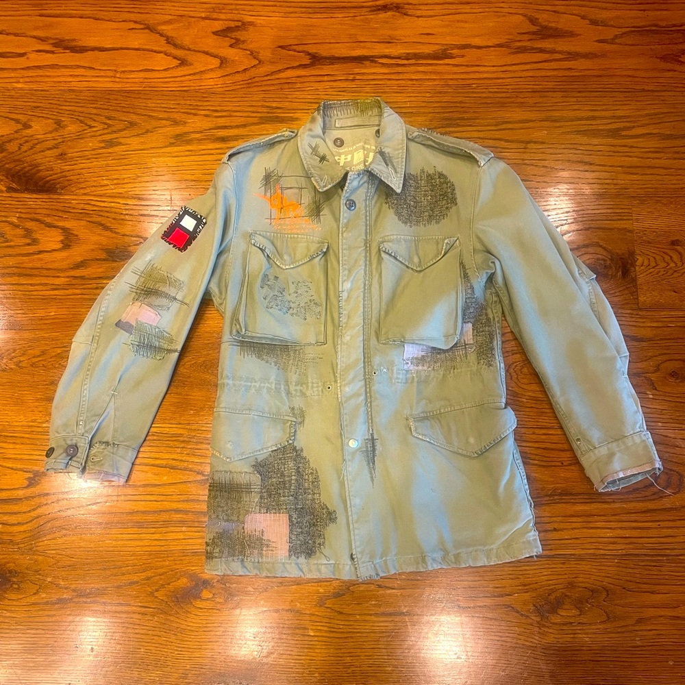 Great China Wall UNIQUE Military Jacket Sz Large